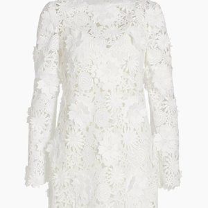 Monique Lhuillier Lace Shift Dress